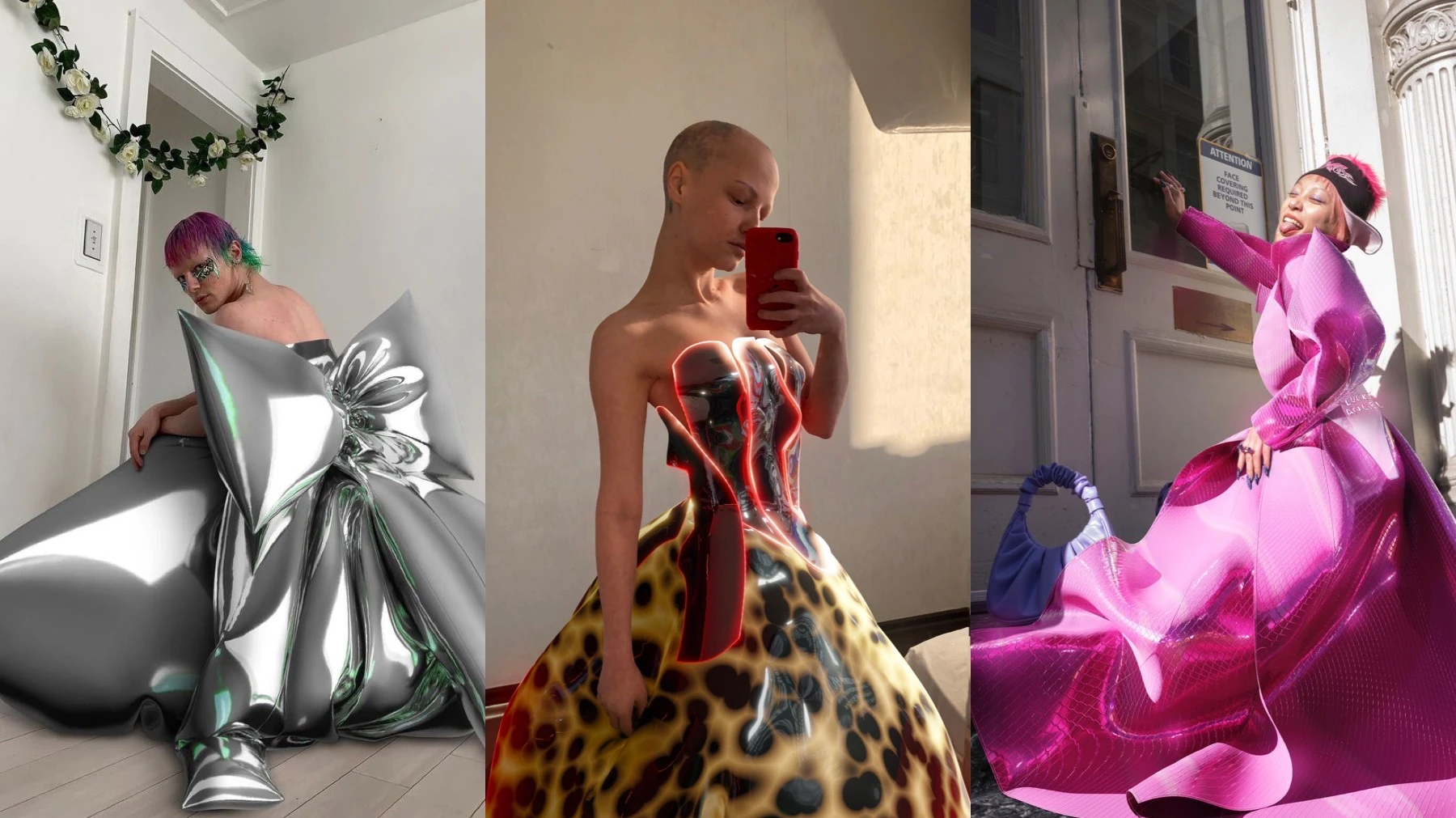 contactless&cyber fashion creations utilized by Tribute Brand Premium Fitting Service™